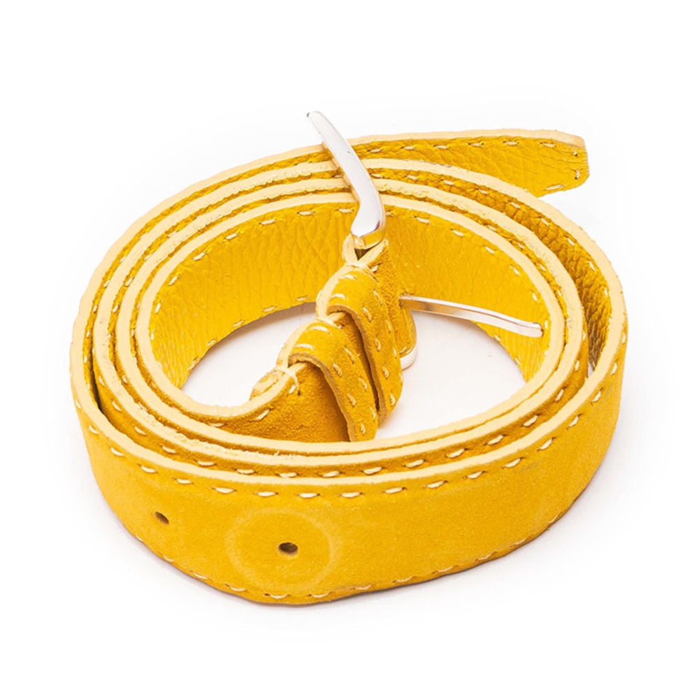 Kiton Belt Women size 105 Yellow
